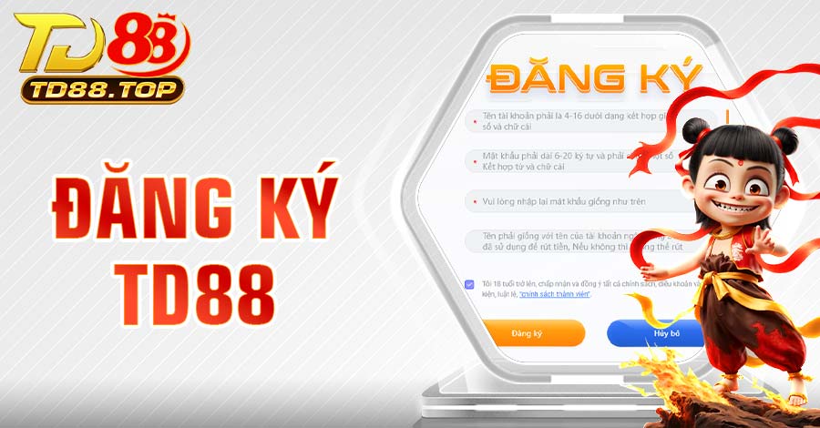 Hướng dẫn đăng ký TD88